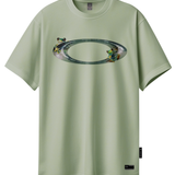 Camiseta Oversized Oakley Jupiter's Adventure Green