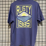 Camiseta Manga Curta Roxa Rusty Company 1985