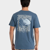 Camiseta Manga Curta Azul Rusty Psychedelic