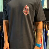 Camiseta Volcom Snake Peace Preta