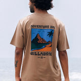 Camiseta Billabong M/C Post Cards I Marrom