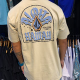 Camiseta Volcom Chandler Bege