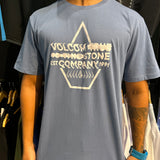 CAMISETA VOLCOM SWITCHER AZUL