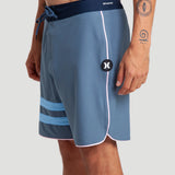 BOARDSHORT HURLEY PHANTOM ECO BLOCK PARTY SOLID18” AZUL