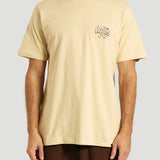 Camiseta Manga Curta Bege Hurley Crazy Boy