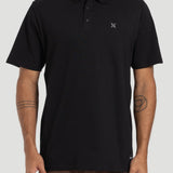 Camisa Polo Hurley Overload Bordado Icon Preta