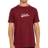 Camiseta QuikSilver Impaired Logo DNA Vinho