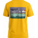 Camiseta Billabong M/C Post Cards I Mostarda