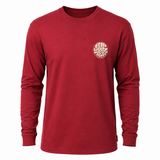 Camisa Rip Curl Manga Longa Wettie Vermelha
