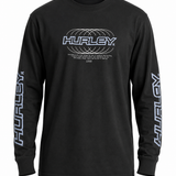 Camisa Hurley Manga Longa Nine Nine Maxfit Preta