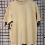 Camiseta Comfort Fit Volcom Single Stone Bege