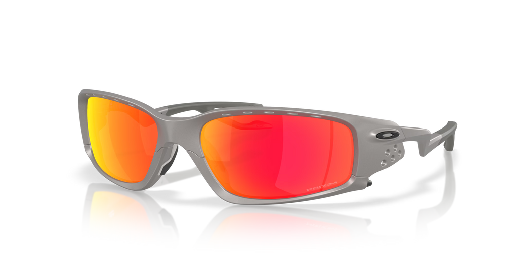 Óculos Oakley Plantaris SQ prizm ruby Lentes, titanium Armação