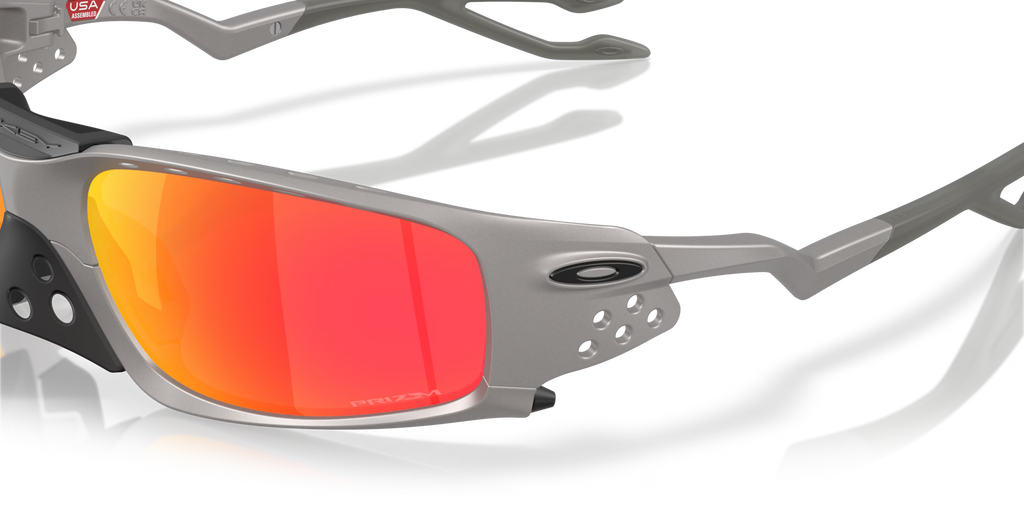 Óculos Oakley Plantaris SQ prizm ruby Lentes, titanium Armação