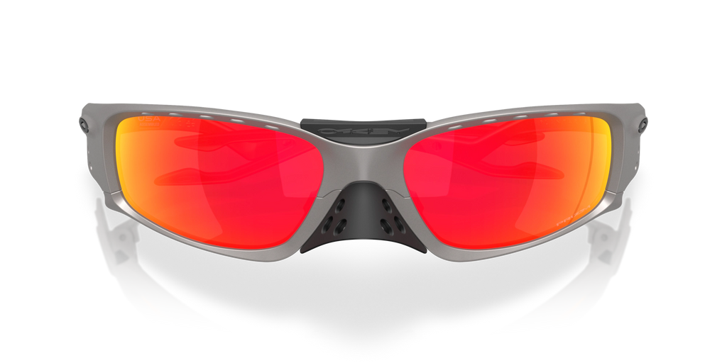 Óculos Oakley Plantaris SQ prizm ruby Lentes, titanium Armação