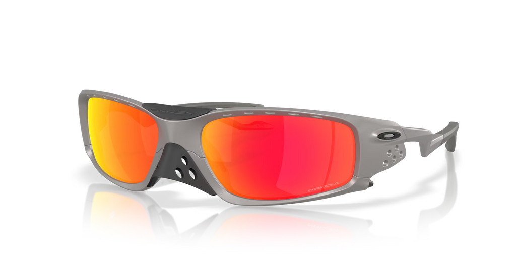 Óculos Oakley Plantaris SQ prizm ruby Lentes, titanium Armação