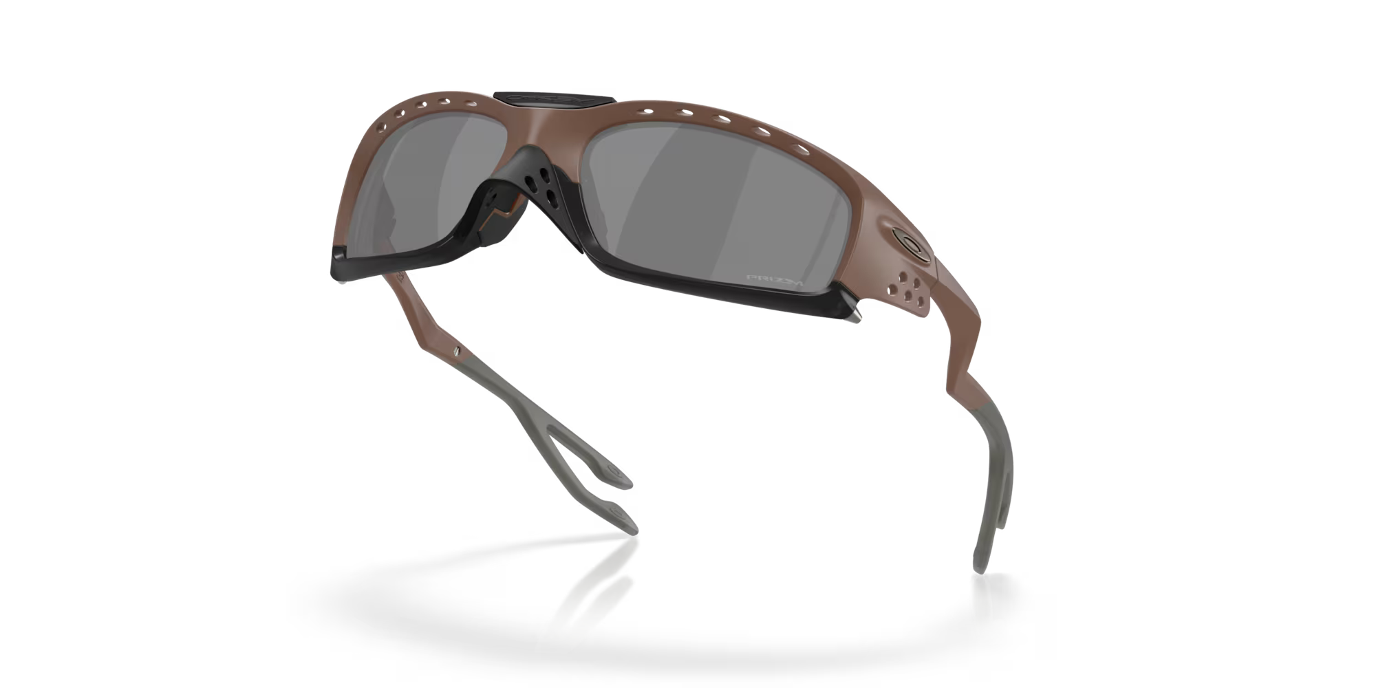 Óculos de sol Oakley Plantaris SQ prizm black Lentes, mahogany Armação