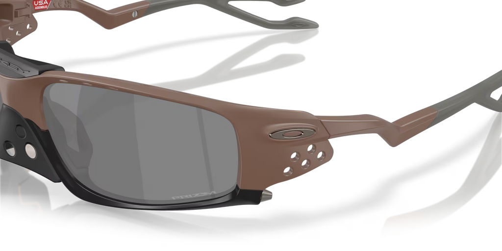 Óculos de sol Oakley Plantaris SQ prizm black Lentes, mahogany Armação