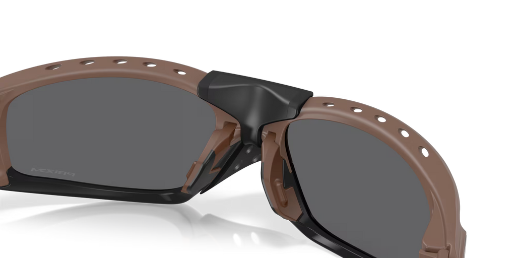 Óculos de sol Oakley Plantaris SQ prizm black Lentes, mahogany Armação