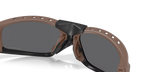 Óculos de sol Oakley Plantaris SQ prizm black Lentes, mahogany Armação