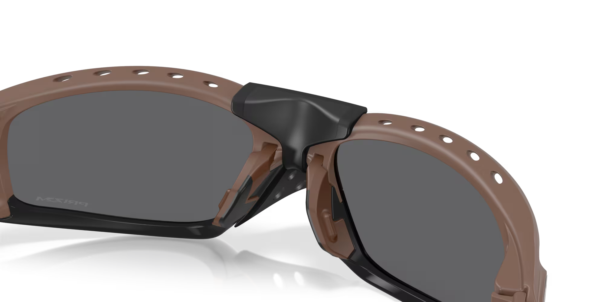 Óculos de sol Oakley Plantaris SQ prizm black Lentes, mahogany Armação