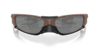 Óculos de sol Oakley Plantaris SQ prizm black Lentes, mahogany Armação