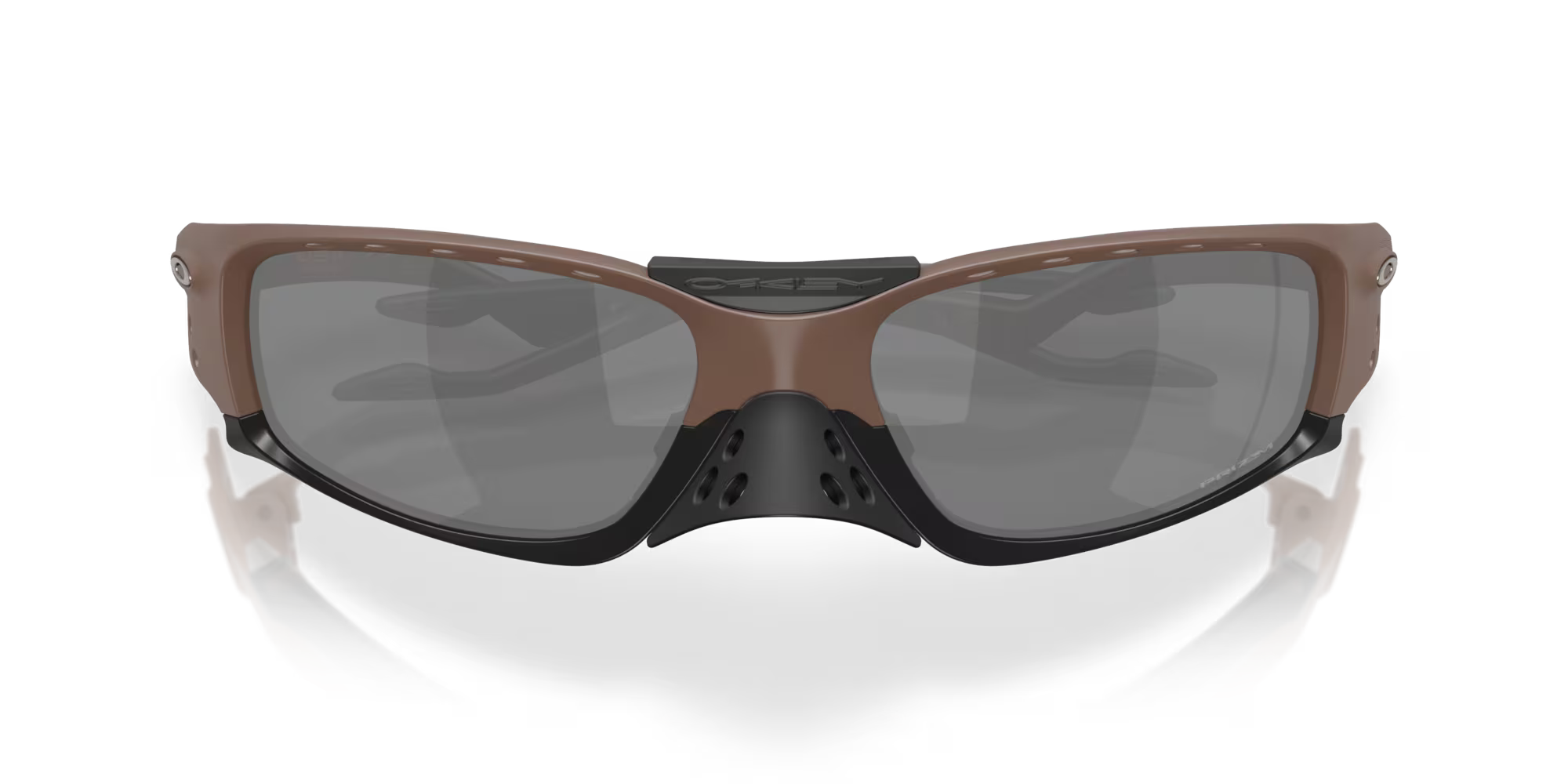 Óculos de sol Oakley Plantaris SQ prizm black Lentes, mahogany Armação