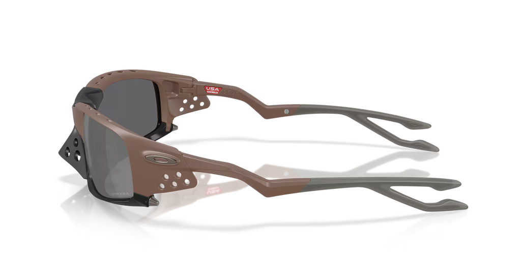 Óculos de sol Oakley Plantaris SQ prizm black Lentes, mahogany Armação