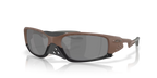 Óculos de sol Oakley Plantaris SQ prizm black Lentes, mahogany Armação