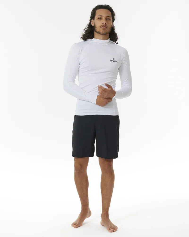 Camiseta Rip Curl Surf Uv Stack Upf Perf White
