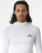 Camiseta Rip Curl Surf Uv Stack Upf Perf White