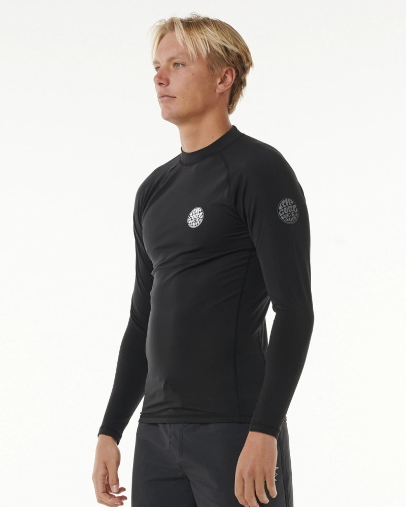 Camiseta Rip Curl Uv Manga Longa Icons Upf Brushed - Importado