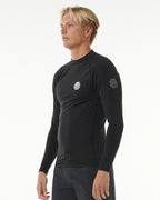 Camiseta Rip Curl Uv Manga Longa Icons Upf Brushed - Importado