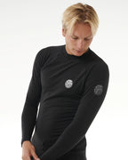 Camiseta Rip Curl Uv Manga Longa Icons Upf Brushed - Importado