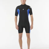 SHORT JOHN DAWN PATROL 2MM CHEST ZIP