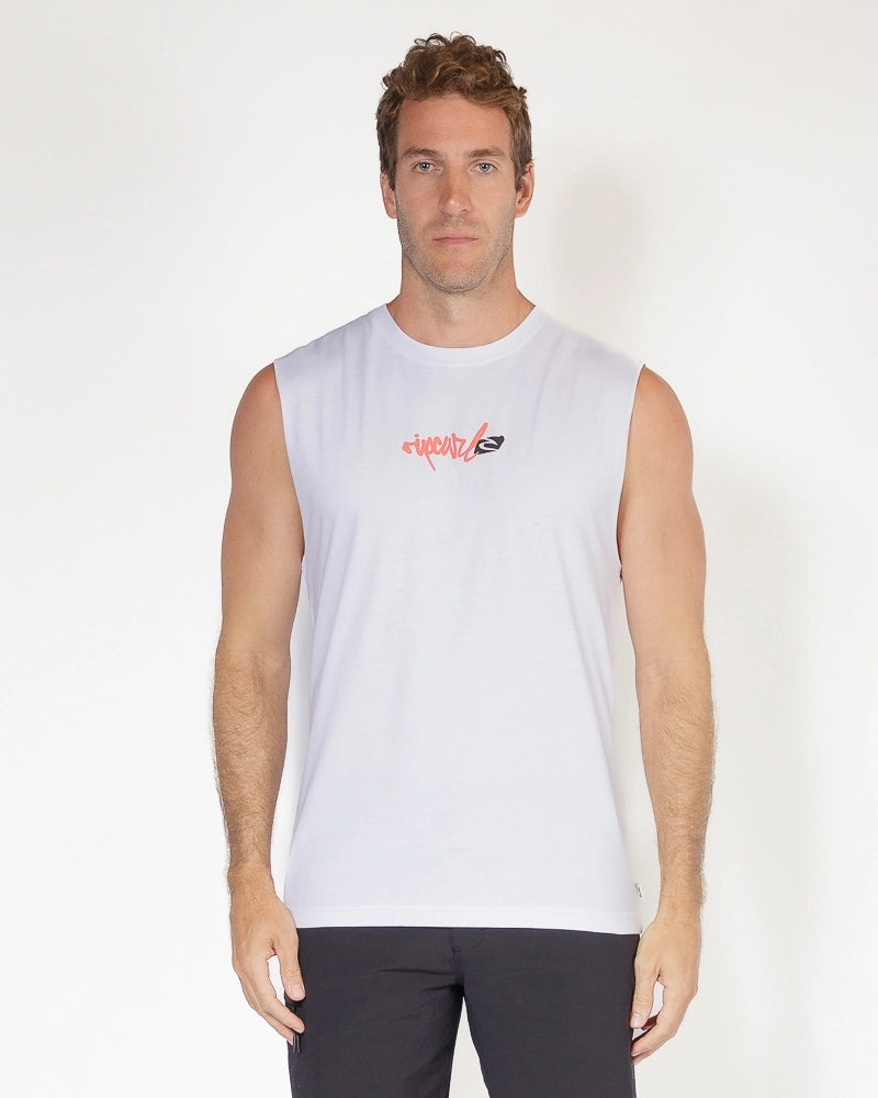 Regata Rip Curl Script Muscle Signature Gm Branca
