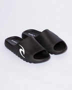 Chinelo Slide Rip Curl Wave Icon Preta