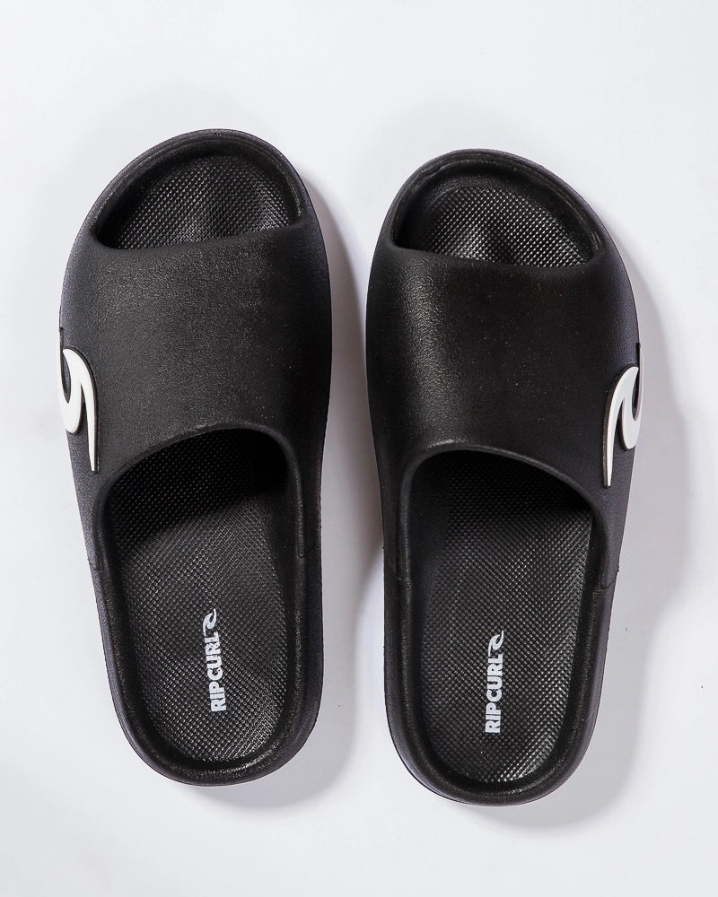 Chinelo Slide Rip Curl Wave Icon Preta