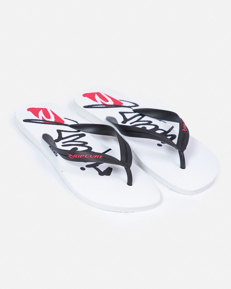 Chinelo Rip Curl GM Script White