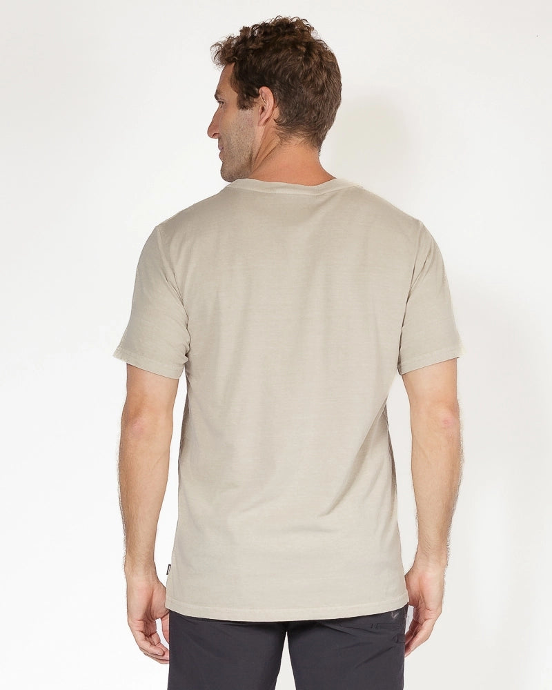 Camiseta Rip Curl Archive Khaki Sand