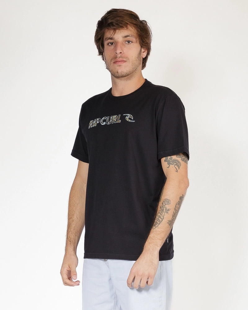 Camiseta Rip Curl Floral Filter Barrel Killaa Black
