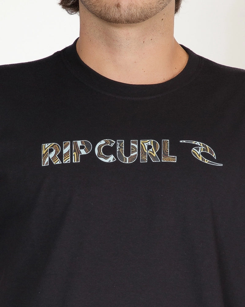 Camiseta Rip Curl Floral Filter Barrel Killaa Black