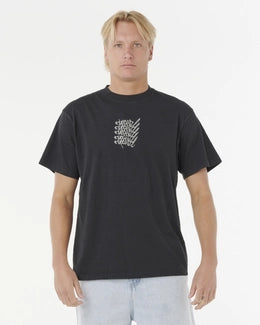 Camiseta Rip Curl Medina Stacker Preto