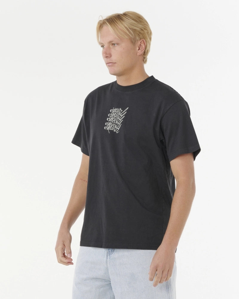 Camiseta Rip Curl Medina Stacker Preto