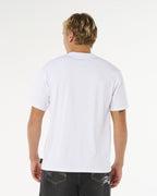 Camiseta Rip Curl Medina Stacker Branca