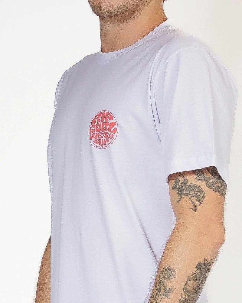 Camiseta Rip Curl Front Wettie White