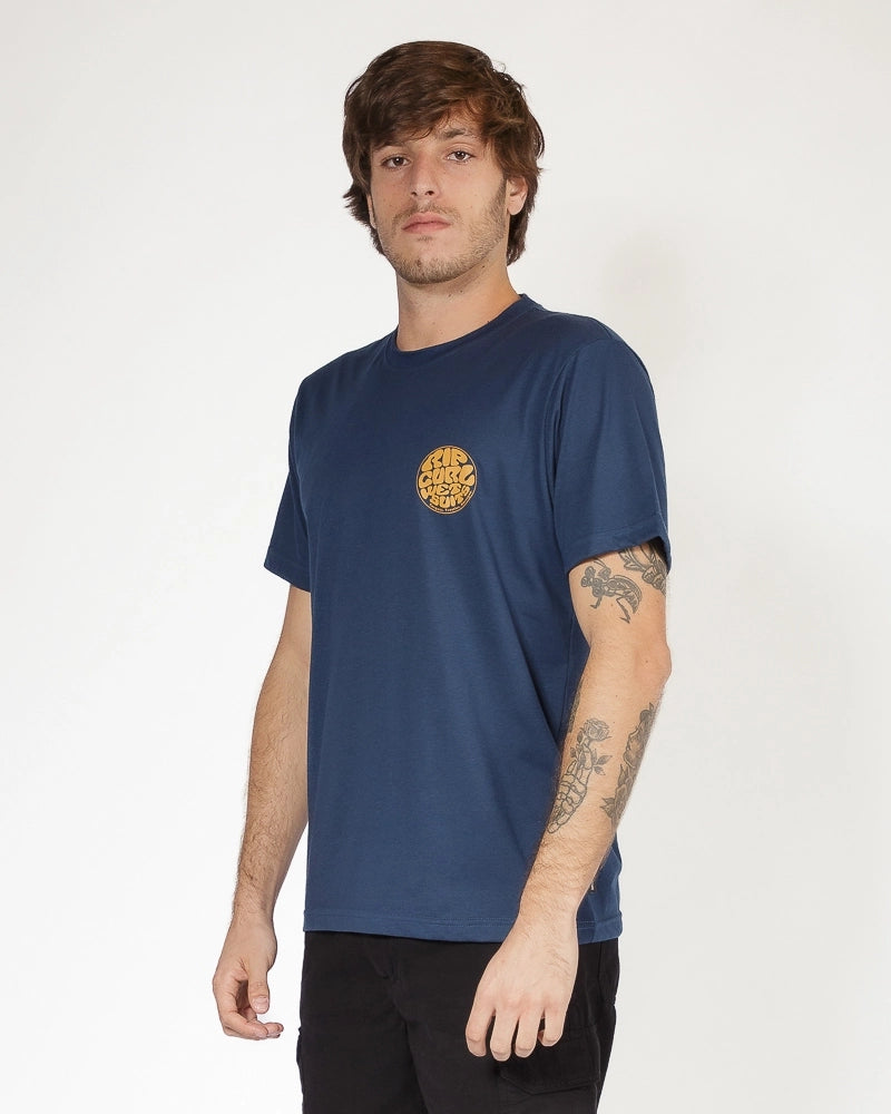 Camiseta Rip Curl Front Wettie Light Navy