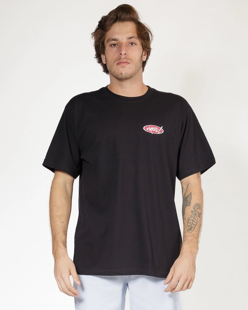 Camiseta Rip Curl Front Script GM Black