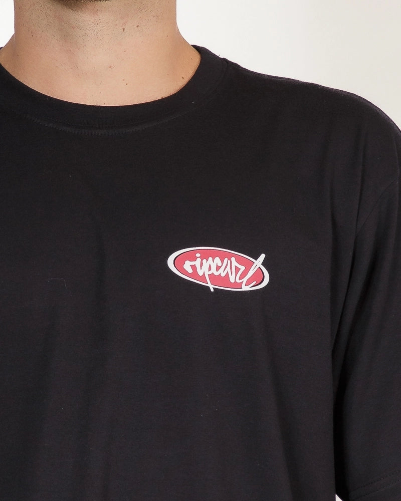 Camiseta Rip Curl Front Script GM Black