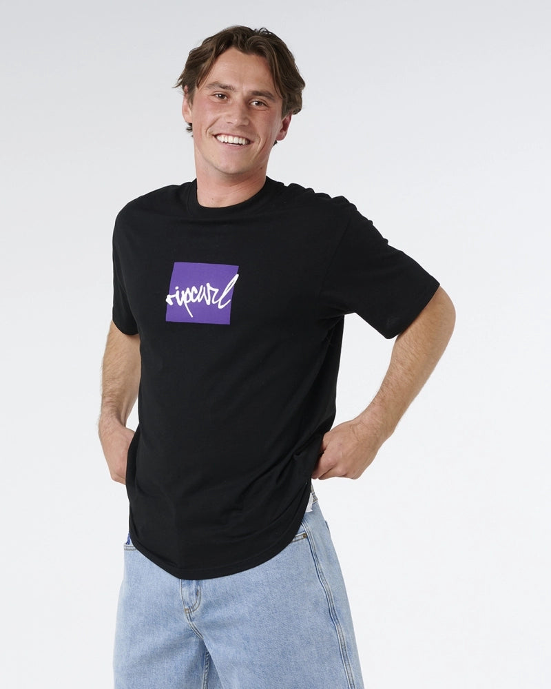 CAMISETA RIP CURL RIP SCRIPT ICON