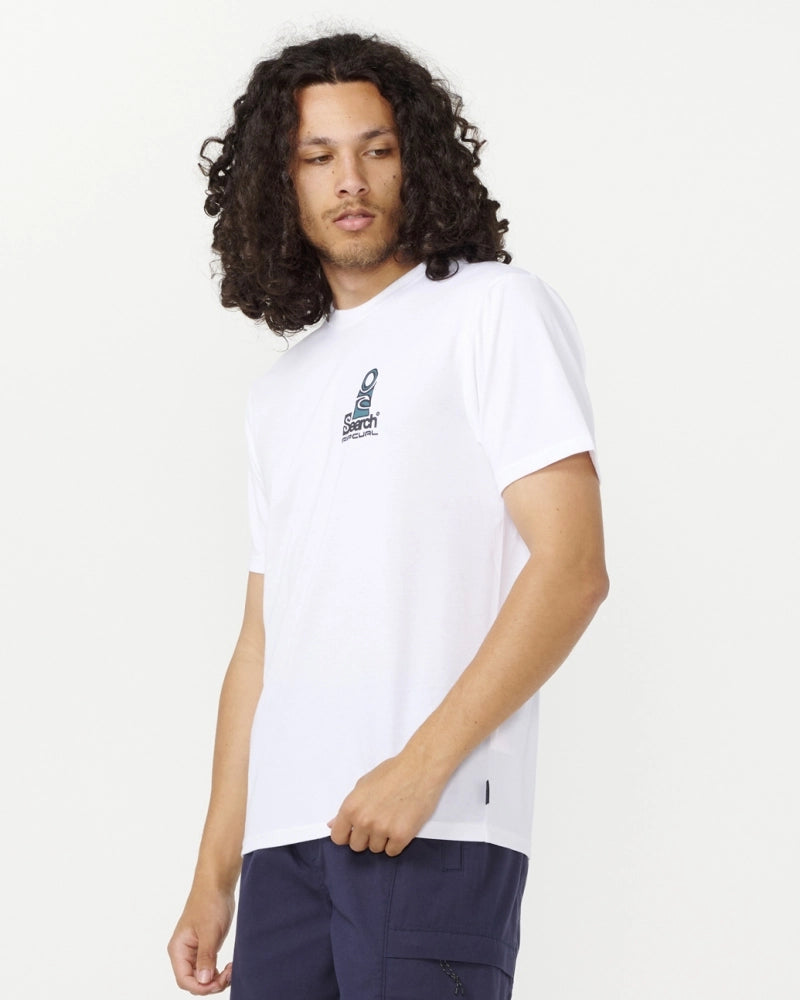 CAMISETA RIP CURL SEARCH STACK BONE